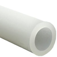SILICONE TUBE 8mm I.D. x 13mm O.D. WHITE/Meter